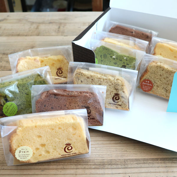 シフォンケーキ10点セット