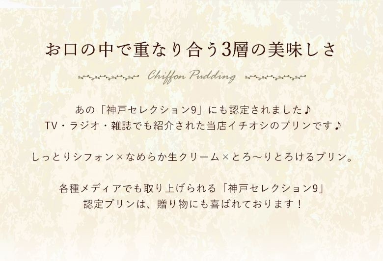 シフォンプリン