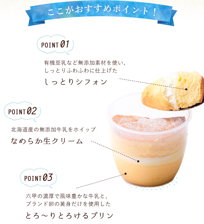 シフォンプリン